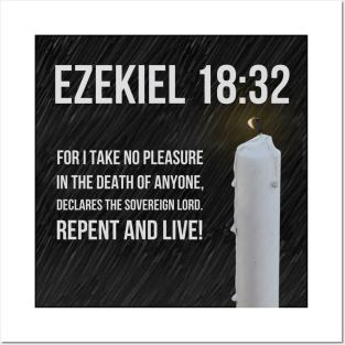 Ezekiel 18:32 Posters and Art